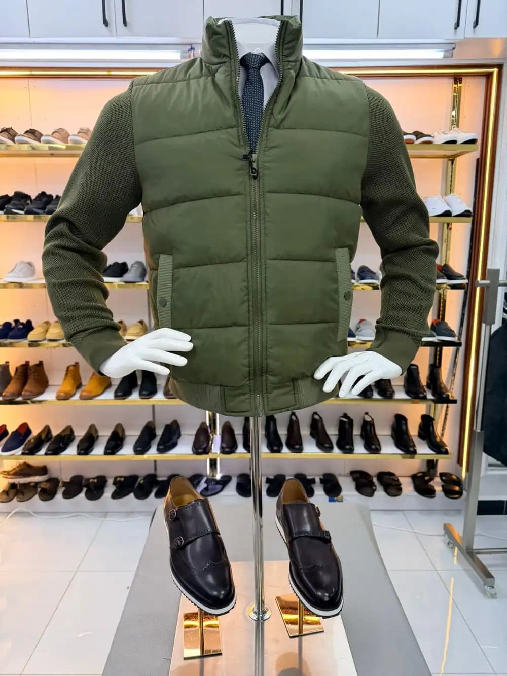 Navy Double-Breasted