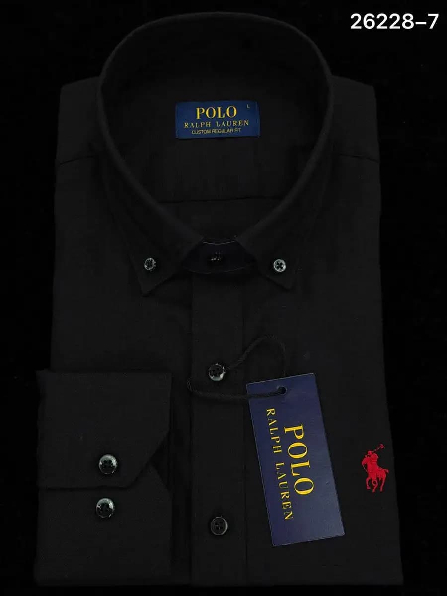 Navy Paisley Shirt